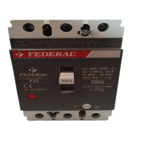 Federal F31_KAHRAMAA Cut out, KAHRAMAA Service connection MCCB